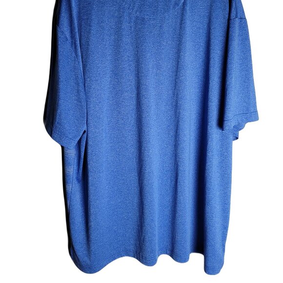 Ben Hogan Performance Stretch Polo Men's Size 2XL Light Blue Striped - Picture 2 of 3